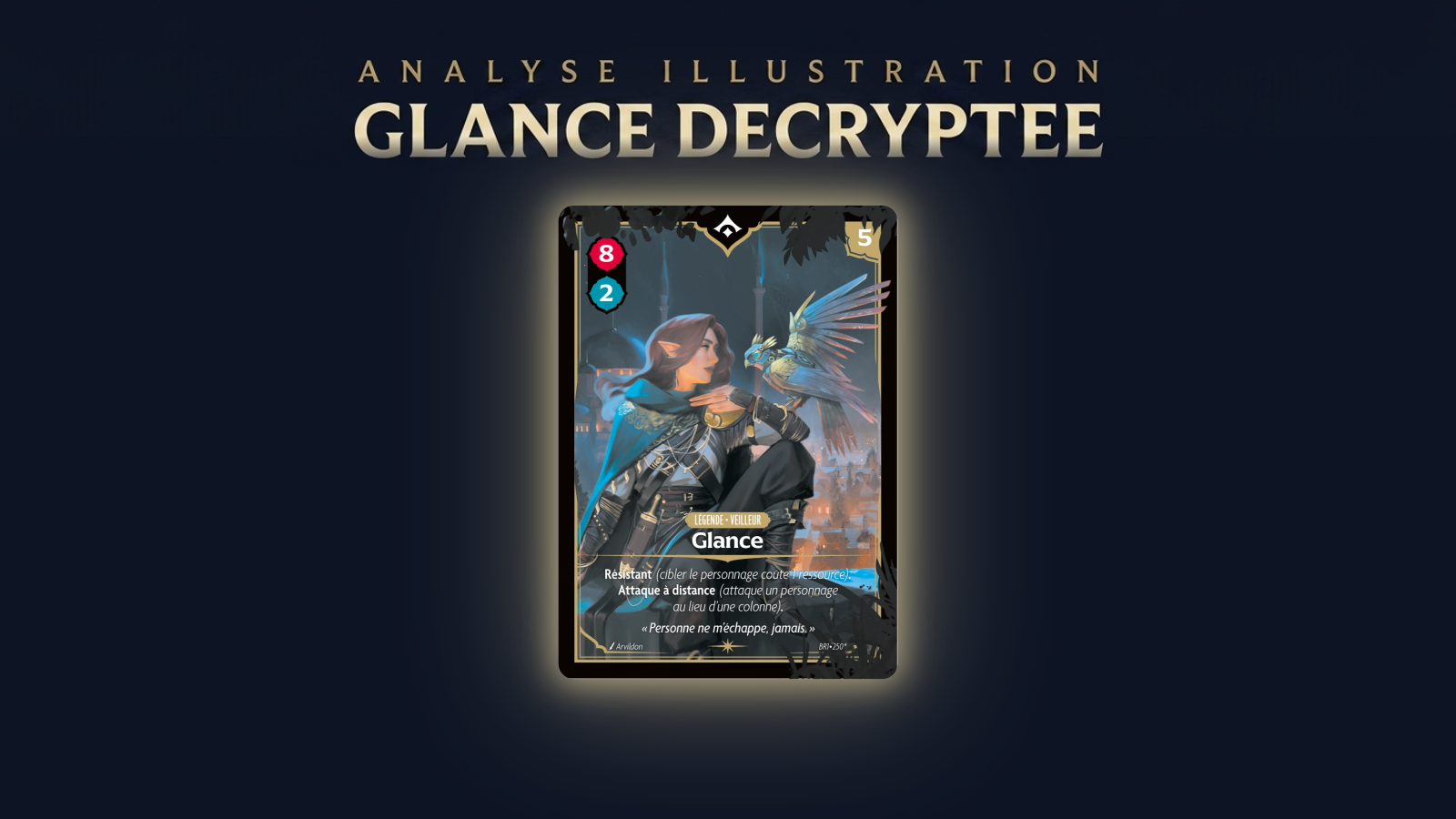 Illustration carte Blue Rising : le cas Glance décrypté