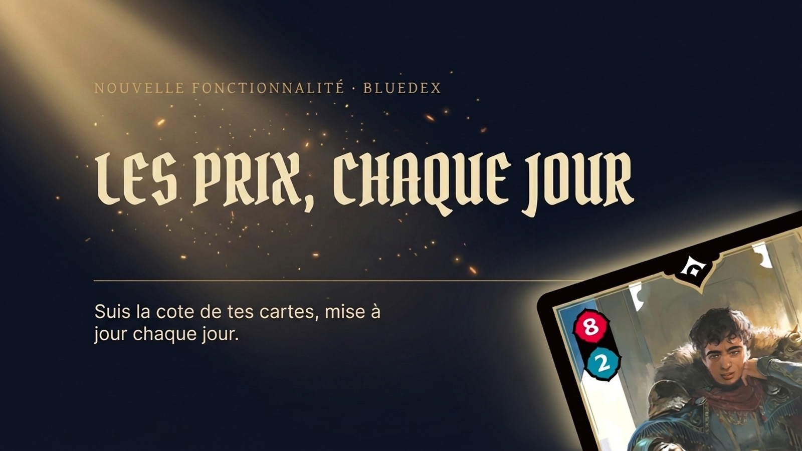 Suivi des prix Blue Rising sur BlueDex : comment ça marche